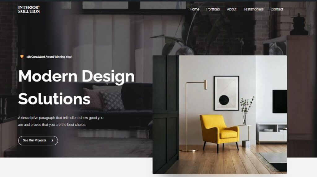 interior demo